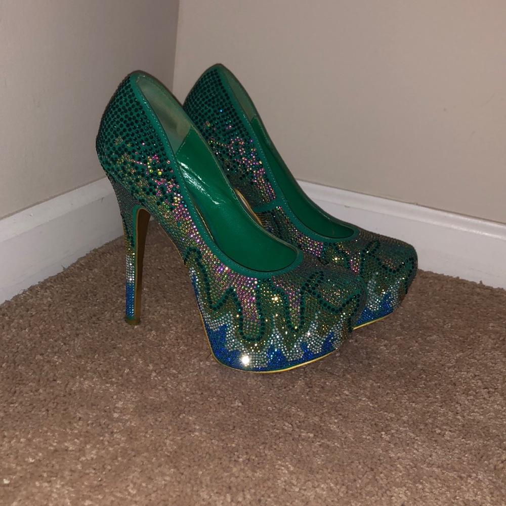 Sparkling heels